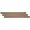 Ackland 0.27 in. T x 94 in. L x 1.77 in. W Chestnut Cove Luxury Vinyl Flooring Trim T Molding AKVTVCHCO-T - alternate 1
